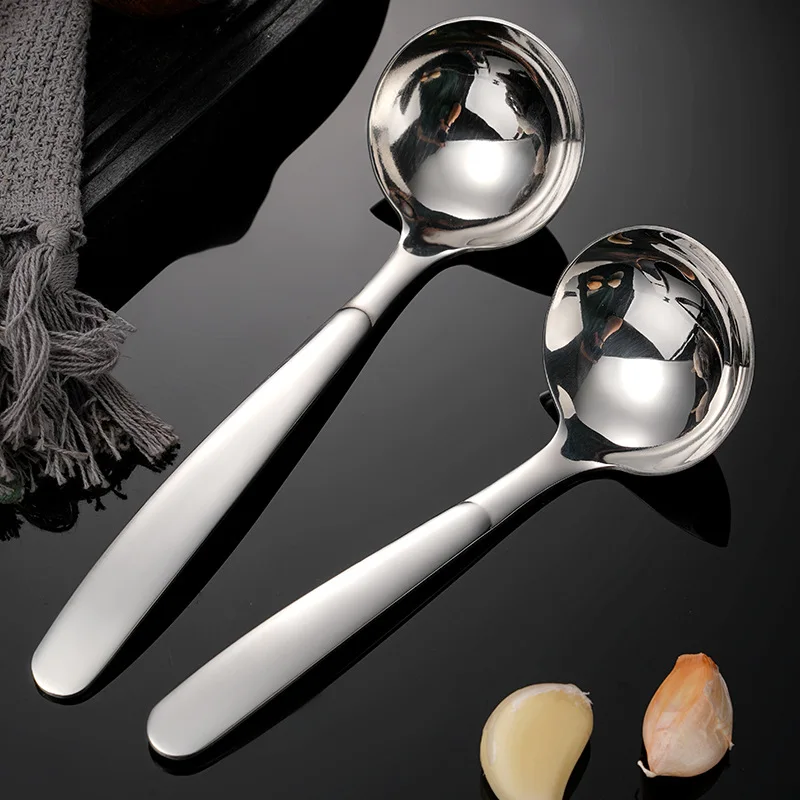 316 stainless steel small soup spoon heavy short handle soup spoon Japanese Lamian Noodles stainless steel spoon,soup spoon