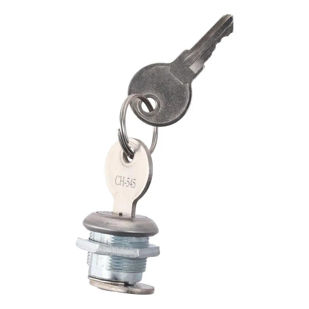 1set Car Accessories Parts Silver Truck Tool Box Lock Zinc alloy Latch Keys For Car