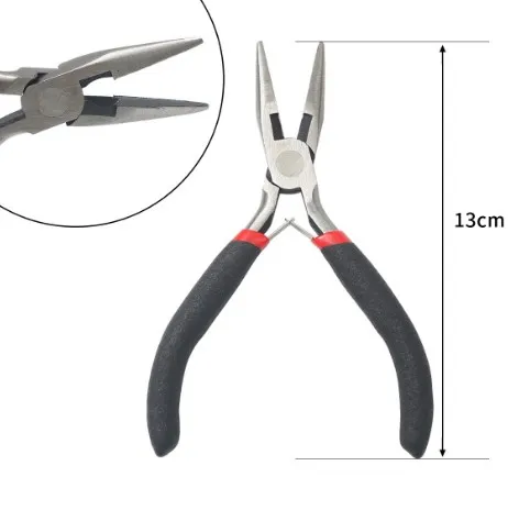 

1lot Jewelry Pliers Tools Equipment Kit Long Needle Round Nose Cutting Wire For Making DIY Tool Accessories