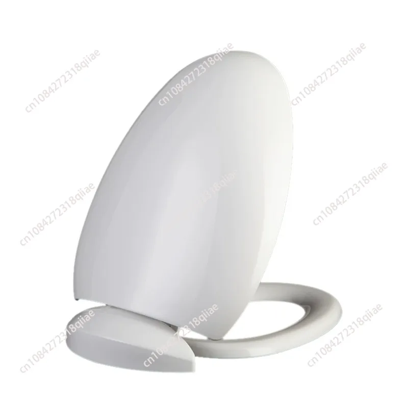 계란형 변기 시트 화이트 풀세트 스테인리스 스틸 빈티지 변기 시트 PP 보드