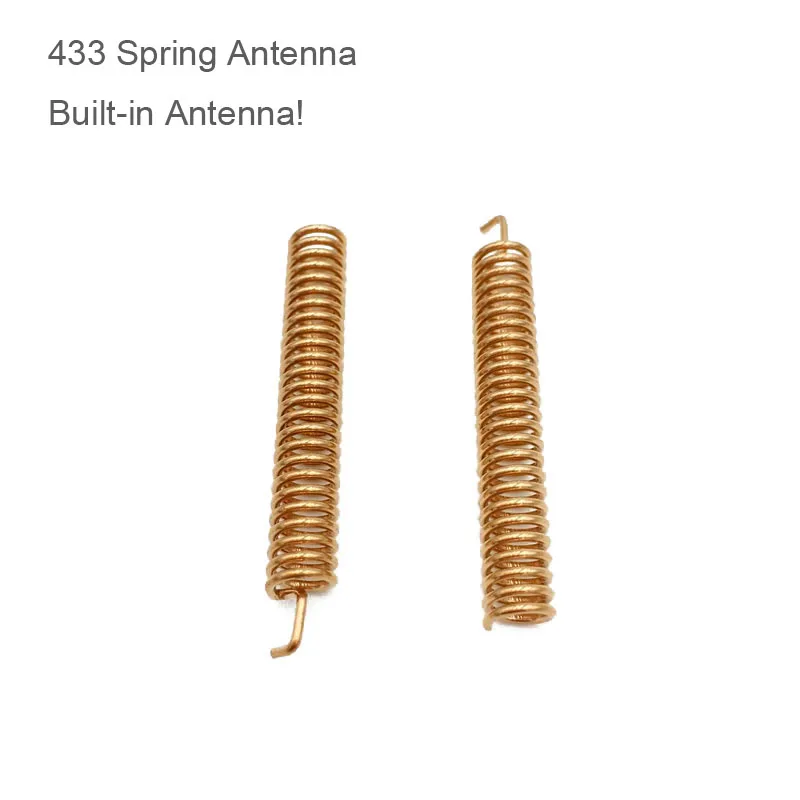 433Mhz Built-In Antenna 0.8MM Wire Diameter Phosphor Copper 3.15Dbi Internal PCB Spring 433Mhz Coil Antennas
