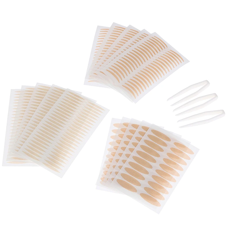 Double Eyelid Stickers 200pcs Invisible Transparent Self Adhesive Double Eye Tape Ladies Eye Makeup Tools