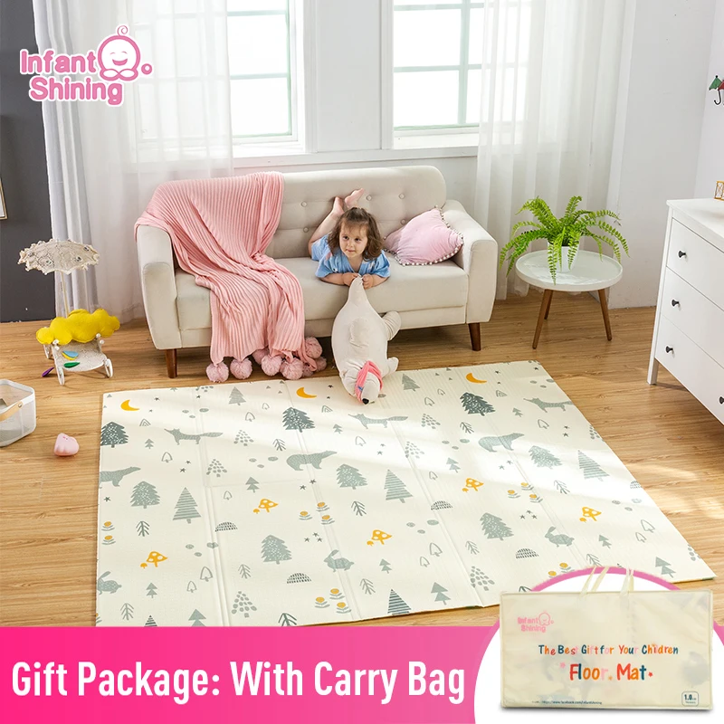 Foldable Play Mat Puzzle Mat For Home Baby Room 1CM 