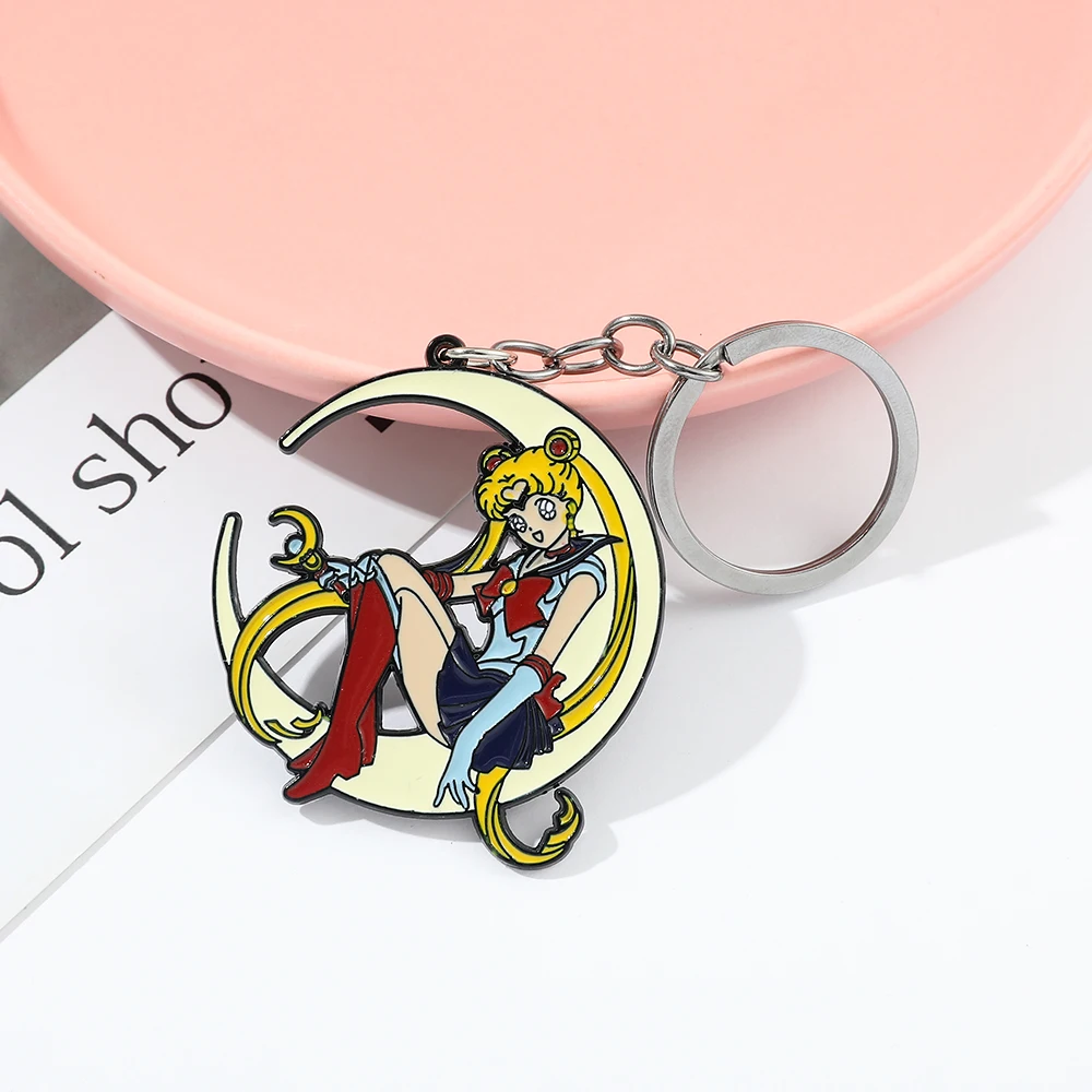 Sailor Moon Necklace Keychain - Image 5