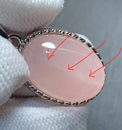 18*12 OVAL Natural ROSE Quartz Pendant Necklace Fine Jewelry Handmade Stones Wholesale Healing Energy Gift Lucky Jewelry