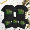 1pcs Saint Patrick’s Day Family Look Outfits Clothing Gift Clothes St. Patrick's Day T Shirt Short Sleeve Boy Girl Clothes 6