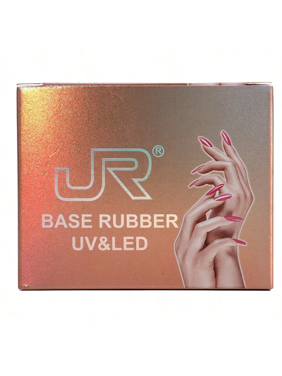 Rubber Base Gel Top Coat 12pcs 10ml for Nail Art gel polish base and top coat