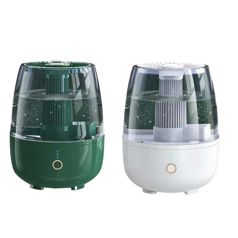

Humidifier Double Spray High-Volume Humidifier Household Mini Desktop Heavy Fog Humidifier Make-Up Air Purifier EU Plug