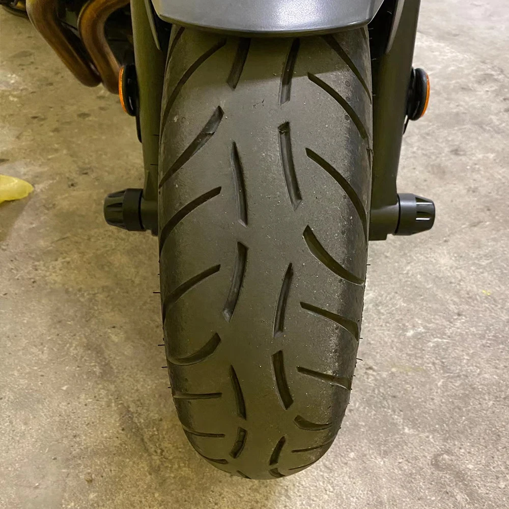 야마하 MT-07 MT07 FZ-07 FZ07 2014-2021 오토바이 스탠드 스크류 스윙암 스풀, 프론트 리어 휠 액슬 포크 크래시 슬라이더