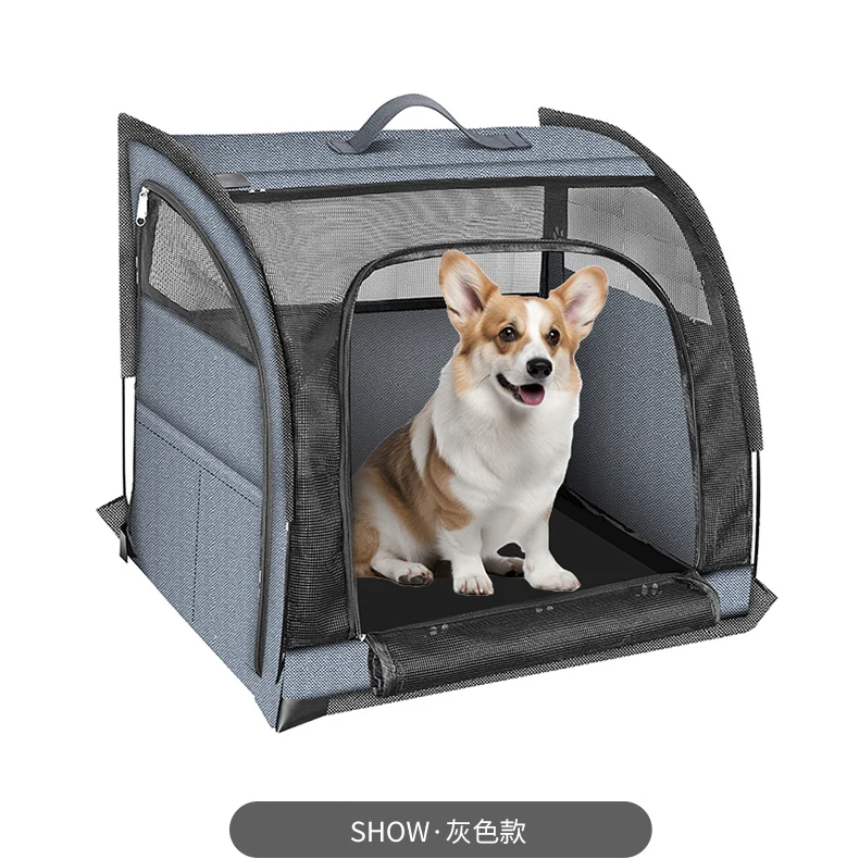 Portable Dog Car Seat for Small Medium Dogs Foldable Travel Pet