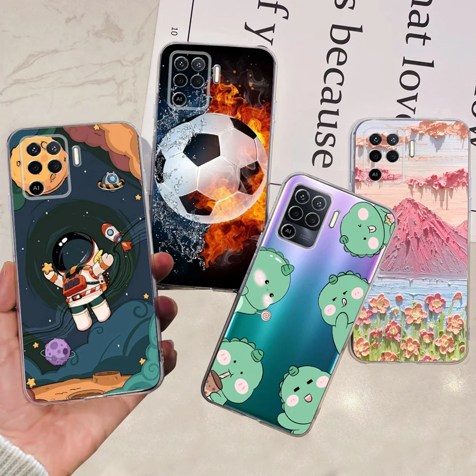 Cute Painted Soft Silicone Phone Case Bumper Cover