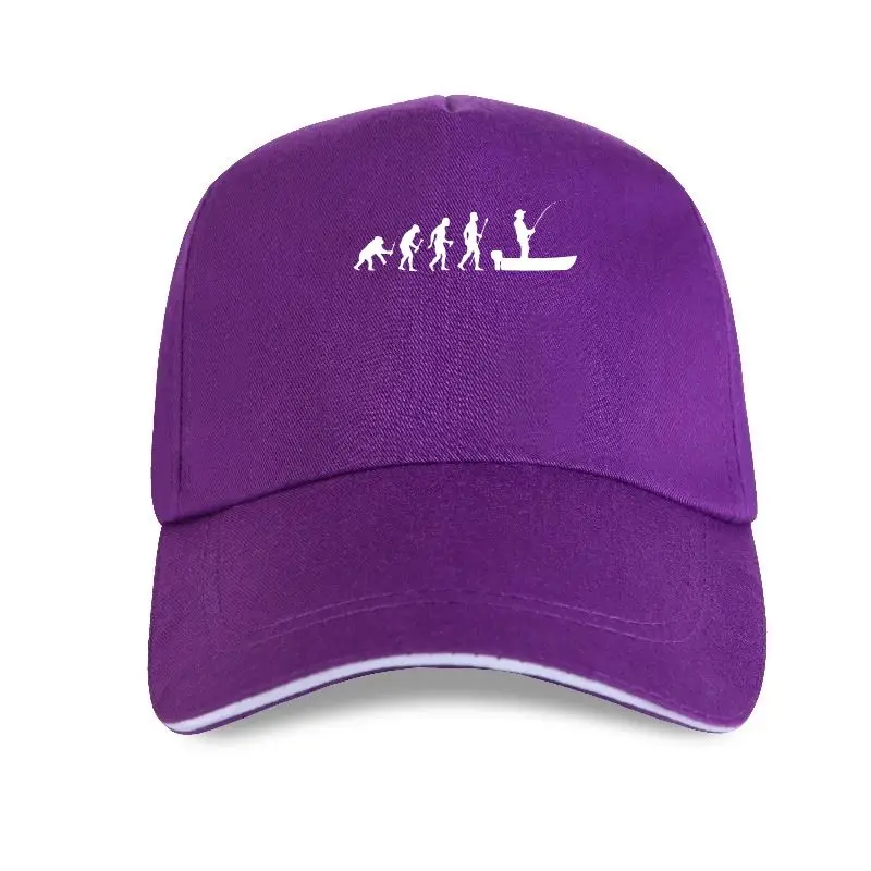 

new cap hat Funny Evolution Of Man And Boat Fish Men Fisherman Fish Baseball Cap Superior Cotton Tops 3XL