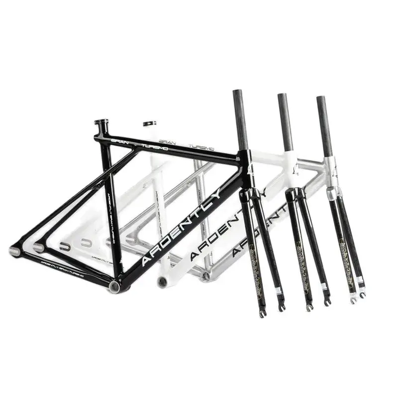 2024ARDENTLYFixedGearBikeFrameset700cAluminumFrameAndCarbon