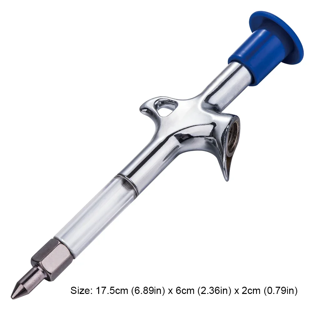 Bicycle Grease Injector Gun Bicycle Grease Gun Ergonomic Bike Lubricant Injector Bike Lubrication Tool for Bottom Bracket Pedal