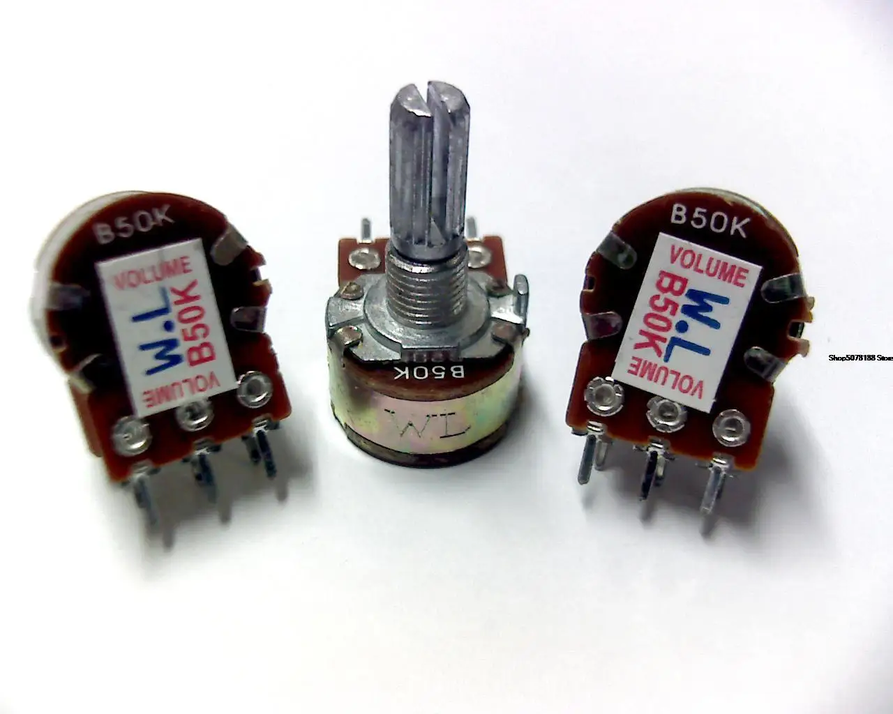 

Taiwan wh172 wh148 20 axis duplex potentiometer volume potentiometer 5K 10 pieces Original New Quick Shipping