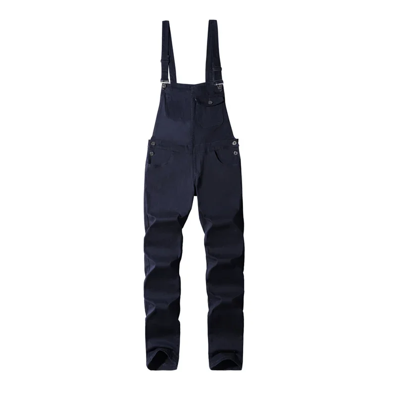 Fashion Youth Strap Pants Streetwear Male Slim Fit Splicing Pocket Straight Trousers Four Seasons Daily Casual Men's Clothing 23 6