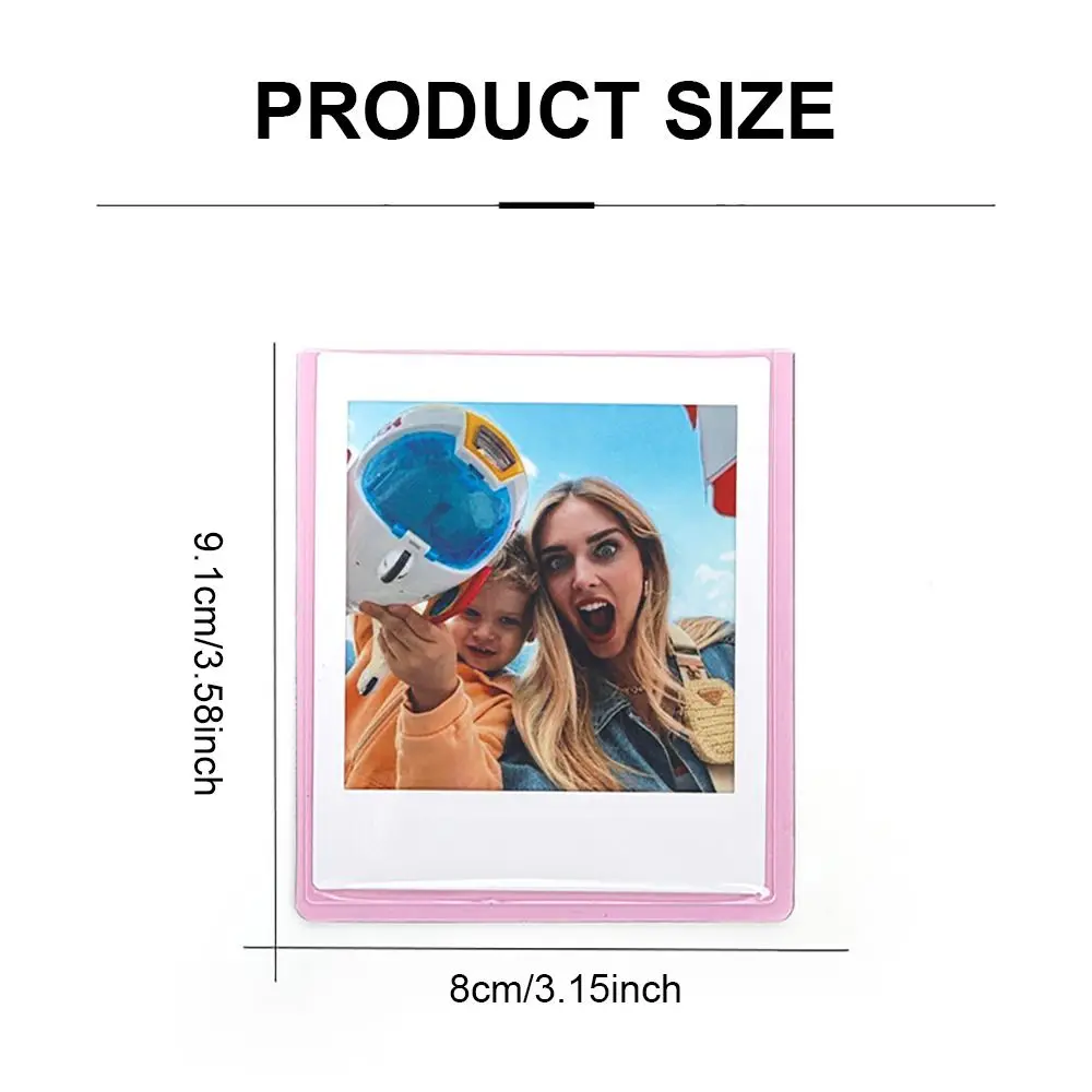 Photograph Magnetic Photo Frame Card Stamp Refrigerator Sticker Colorful for Fujifilm Instax SQUARE SQ1 SQ6 SQ10 SQ20 5PCS