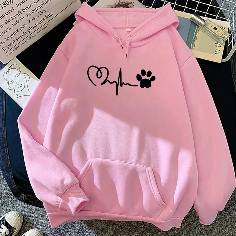 Hot sales Womens Hoodies Casual Printing Sweatshirts Sports Home Pullover Tops Outdoors Korean Style Street Woman Clothing 2026