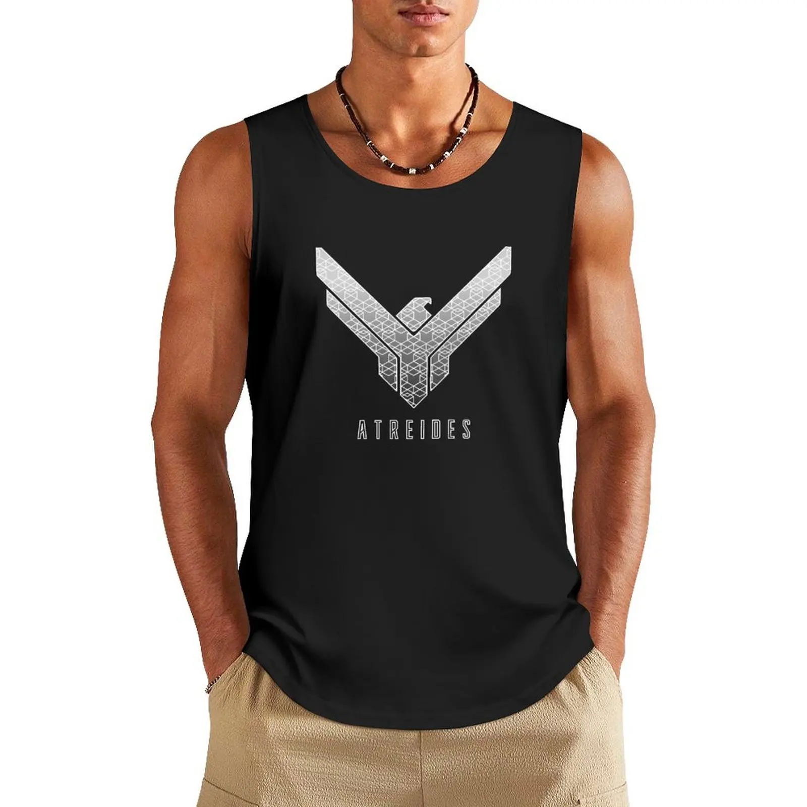 Atreides (Gradient) Tank Top Male vest vest for men cotton t-shirts man