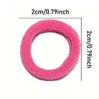 100pcs Girls Elastic Hair Bands Children Ponytail Hold Hair Tie Rubber Band Scrunchie Kids Hair Accessories for women 6