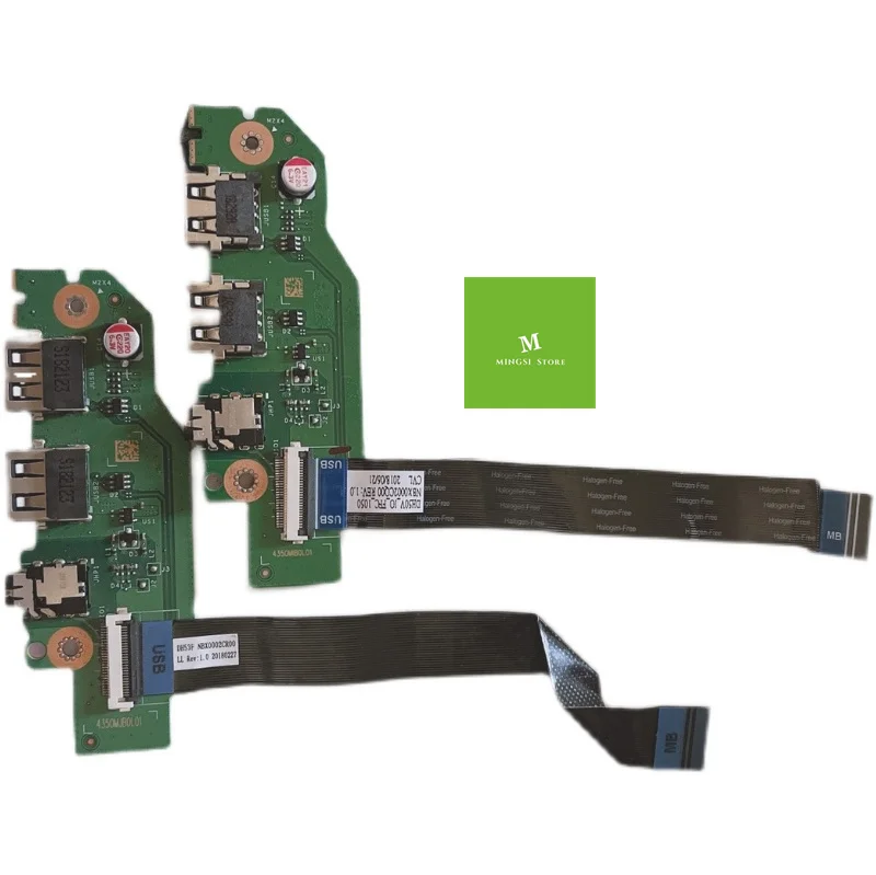 Genuíno para Acer An51553 Ls-f953p Ph315-51 Ls-f992p Usb Placa de Áudio