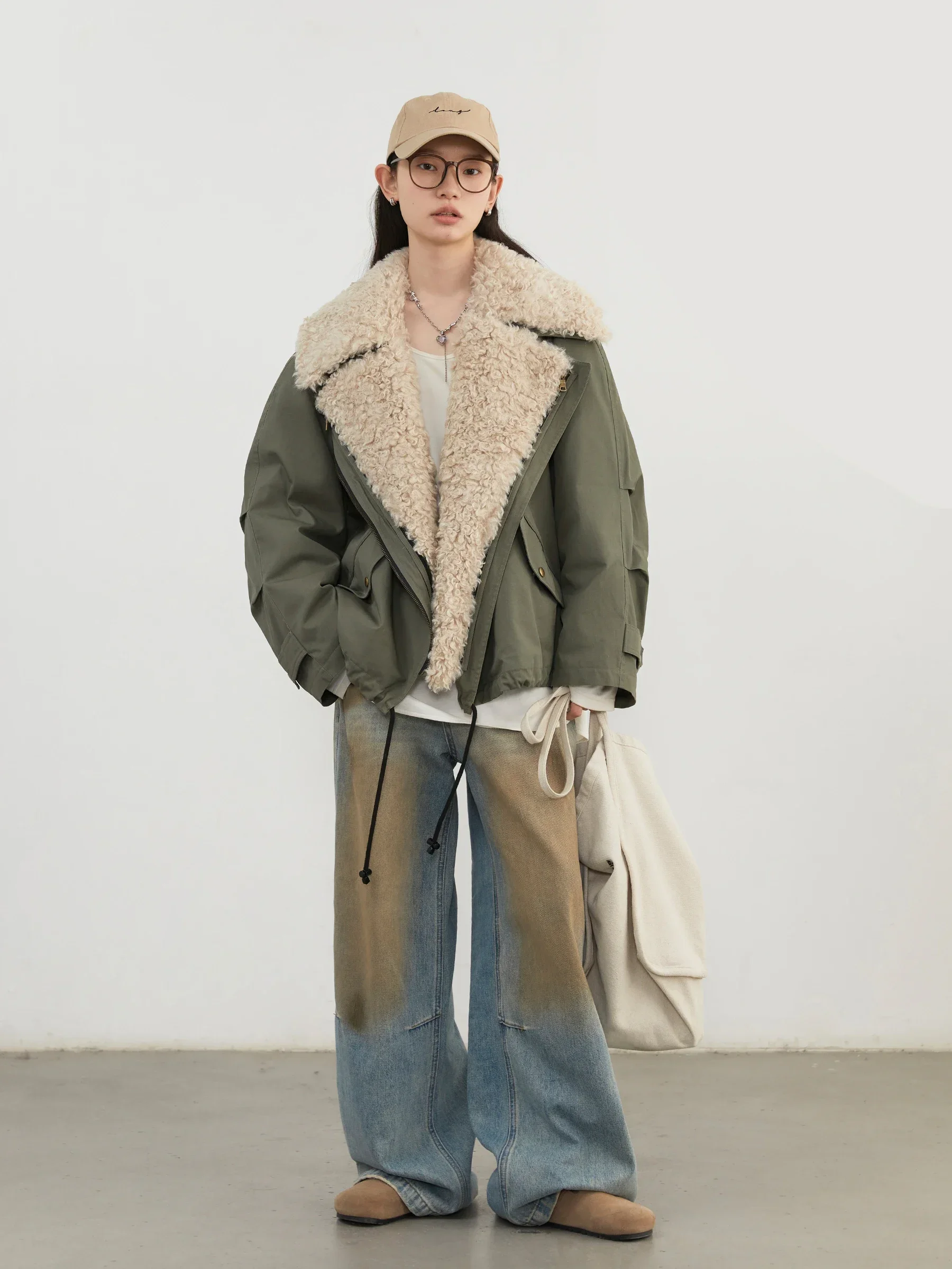 Women’s Retro Motorcycle Coat 3