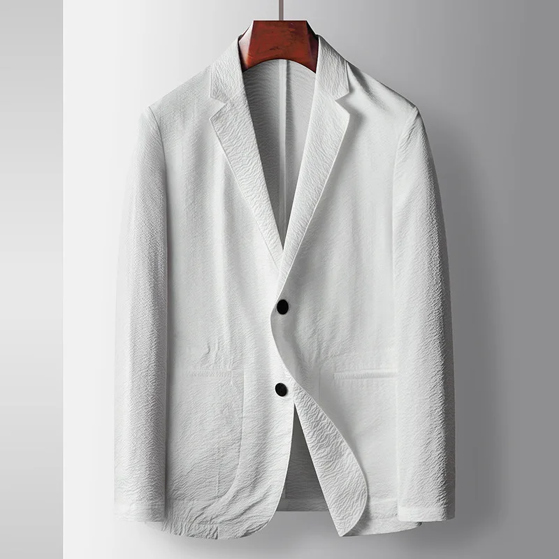 

6489-R-Men's Double Button Spring Business Suit Customized Professional Suit Customized Suit