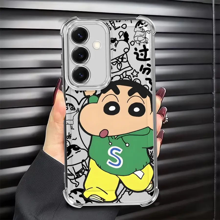 Charming Crayon Shin Chan Cartoon Phone Cover Case