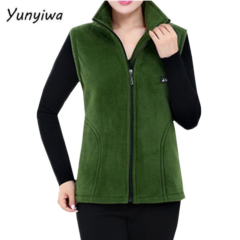 long puffer coat womens 2021 New Fleece Women Vests Autumn Korean Plus Size  Sleeveless Jackets Ladies Fashion Zipper Casual Waistcoat Female 442 puffer coat with fur hood