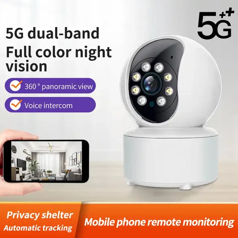 Hot Selling Indoor 2MP HD Small CCTV Camera WiFi IP Surveillance Camera with Two Way Audio Camera for Baby Monitor Home Security