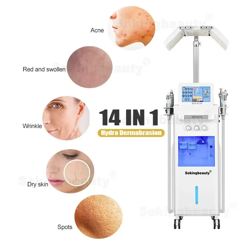 Hydra Skin Tightening Beauty Machine Reduces Fine Lines Deep Cleaning Equipment for Beauty Hydrotherapy