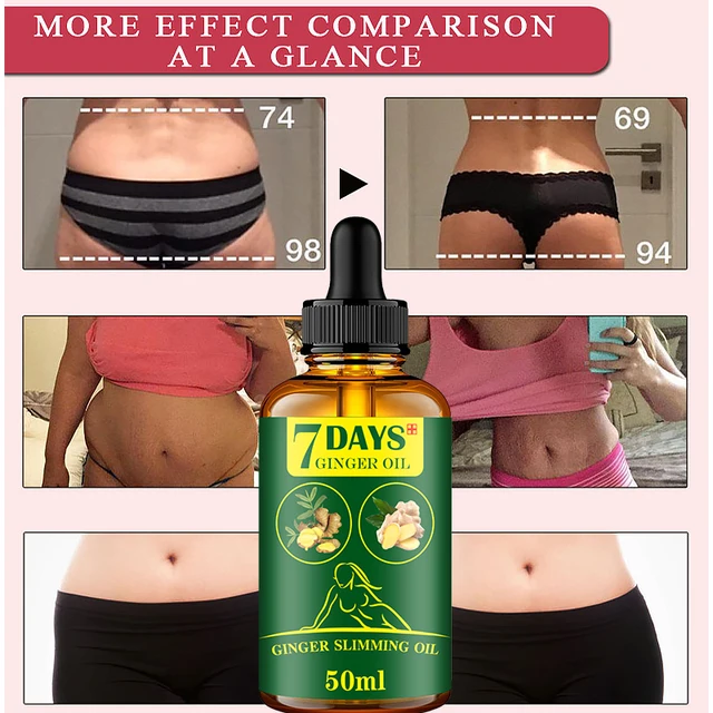 7 Days Ginger Slimming Weight Loss Oil