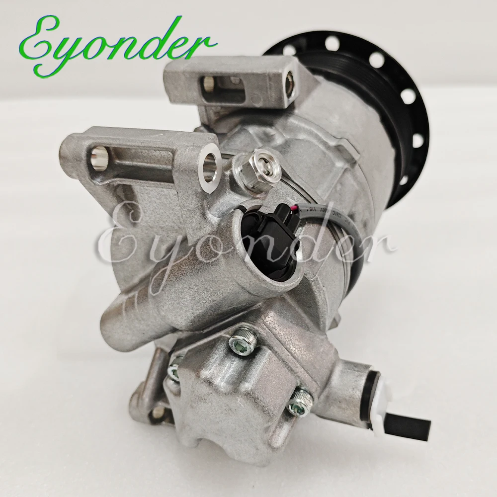 AC compressor rear connections
