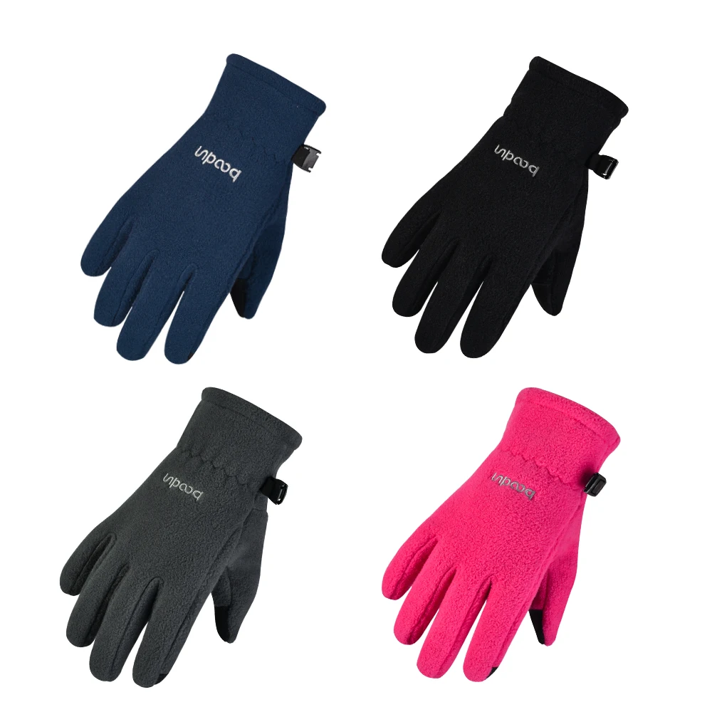 Children Ski Gloves Keep Finger Warm Waterproof Thicken Mittens Winter Snowboard Snow Kids Gloves for Boys Girl Accessories 1216