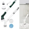Wireless Electric Scrub Brush Bathroom Electric Cleaning Interchangeable Brush Heads Handheld Long ​Type-c Interface 1