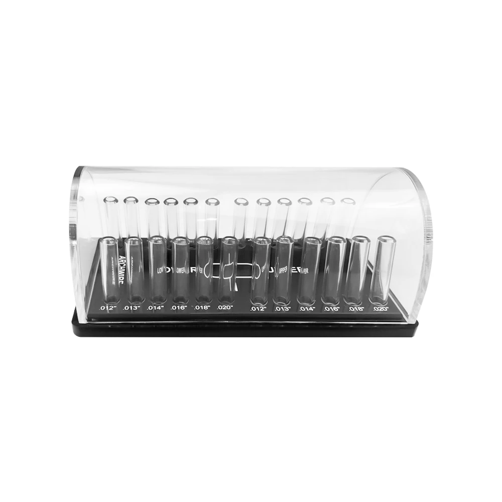 J&J Ortho Drahtgestell-Organizer – Aus Acryl, Für Bis Zu 12 Größen, Komplett Transparent