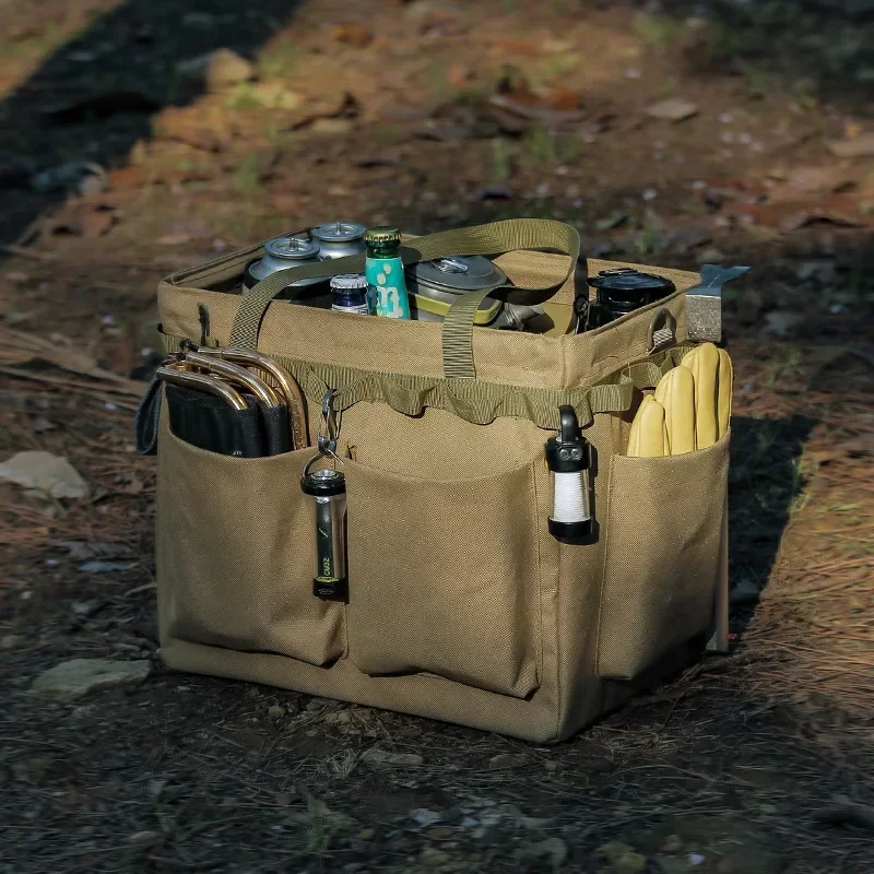 

Outdoor Tool Organizer Camping Storage Organizer Large Capacity Multifunctional Storage Bag