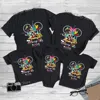 Disney Trip 2025 Family Matching Shirts Funny Mickey Minnie Tshirts Look Dad Mom Kids Tees Top First Disneyland Vacation Outfits 1