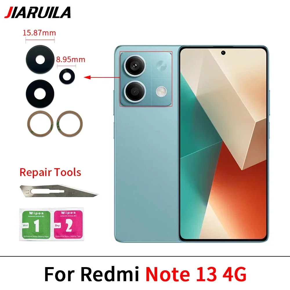 Kameraobjektiv-Schutzglas Für Xiaomi 12T Pro – Kompatibles Ersatzglas Mit Rahmen (Silber)