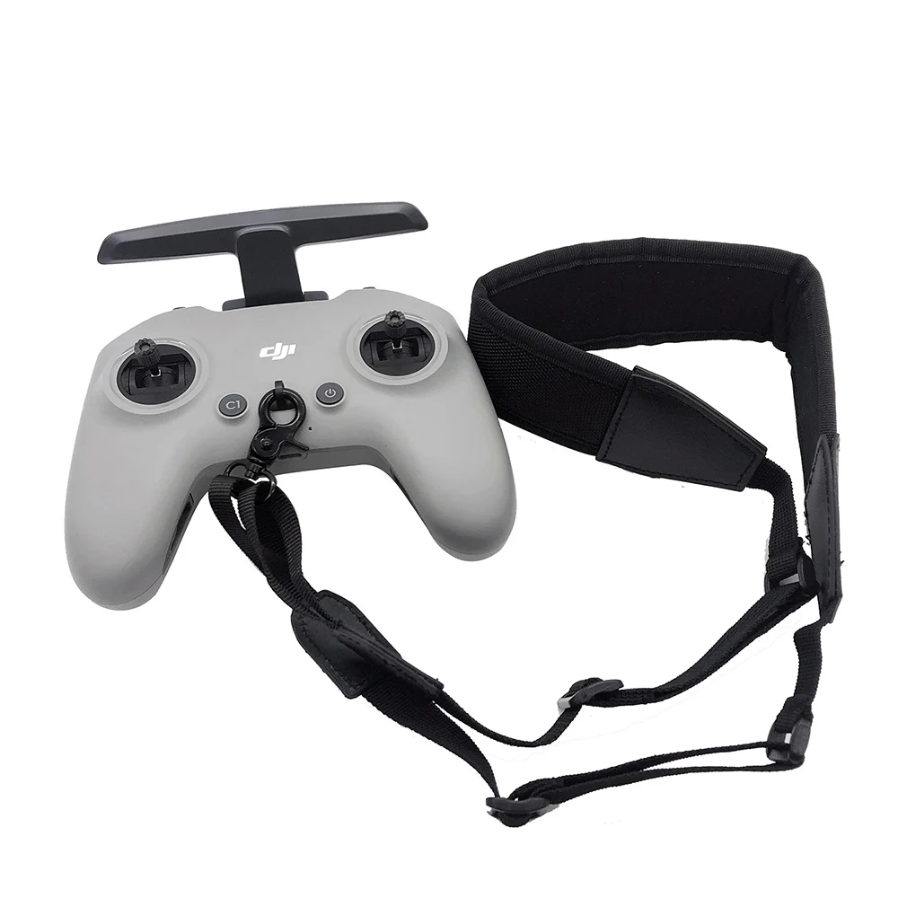 Achetez un support de télécommande pour drone DJI, Xiaomi et autres, avec sangle de cou durable et confortable.