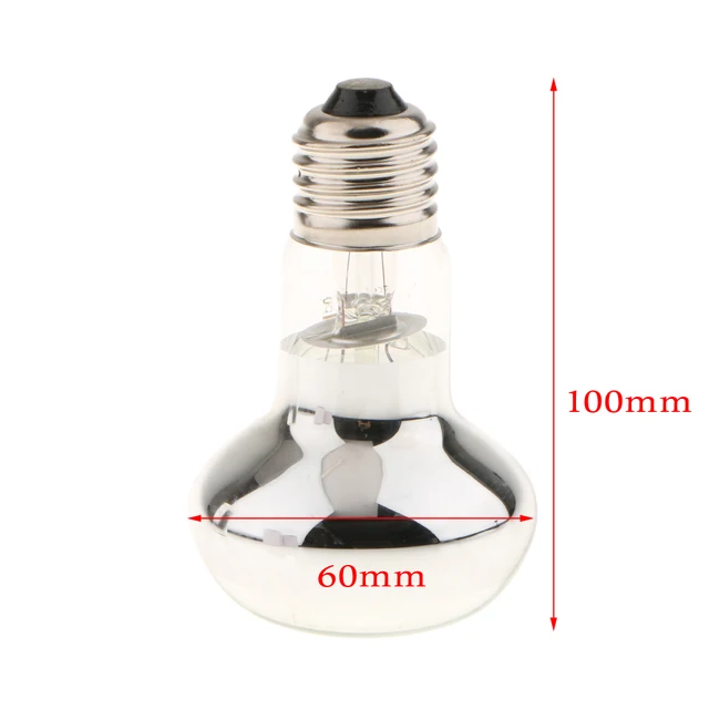 Reptile Vivarium Terrarium Lamp Snake Turtle Heating Light Bulb E27 UVA 6