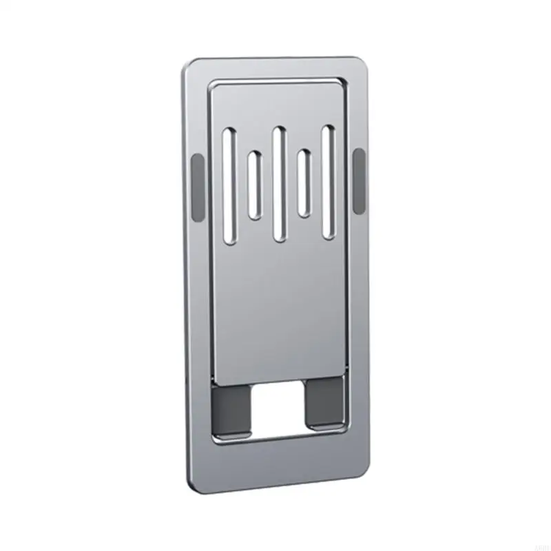 עמדת טלפון סלולרית מתקפלת, מחזיק טלפון שולחני מתקפל לחלוטין מתכוונן לחלוטין עריסה מתאים לרוב הטאבלט של הטלפונים החכמים