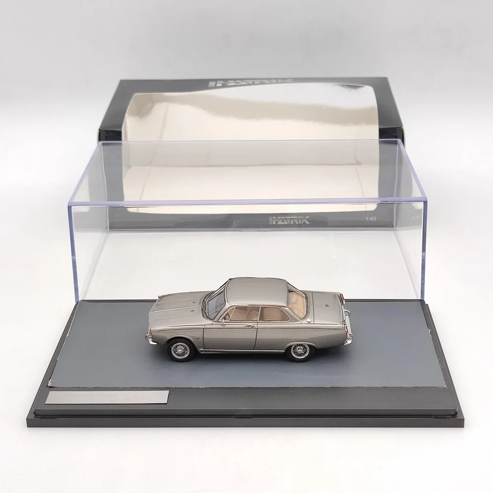Matrix-Models Mx41706-011 1/43 P6 Coupe Graber Grey Metallic Resin Car Limited Collection Toys Gift