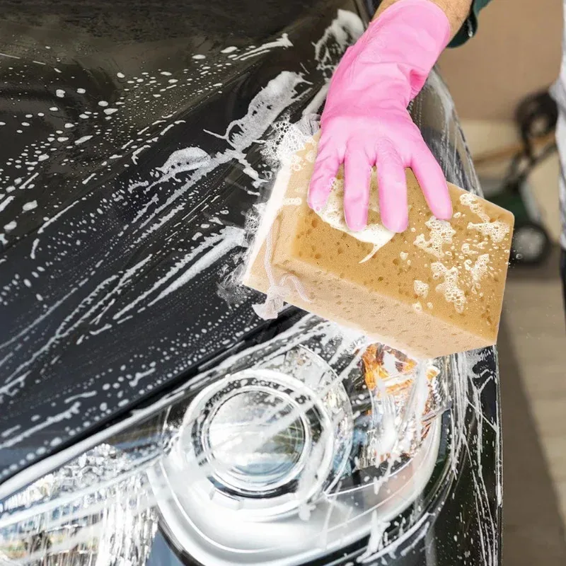 Car Washing Sponge Honeycomb Brush Car Cleaning Tools Motorcycle Accessories