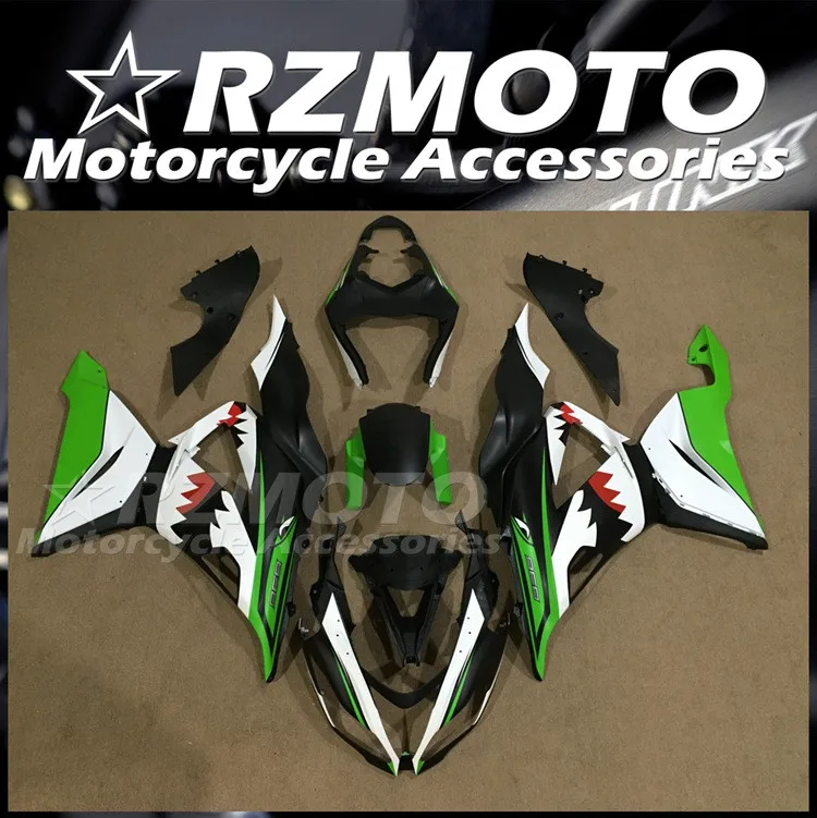 

New ABS Fairings Kit Fit For KAWASAKI ZX-6R 13 14 15 16 17 ZX6R 636 2013 2014 2015 2016 2017 2018 Bodywork Set Matte Green