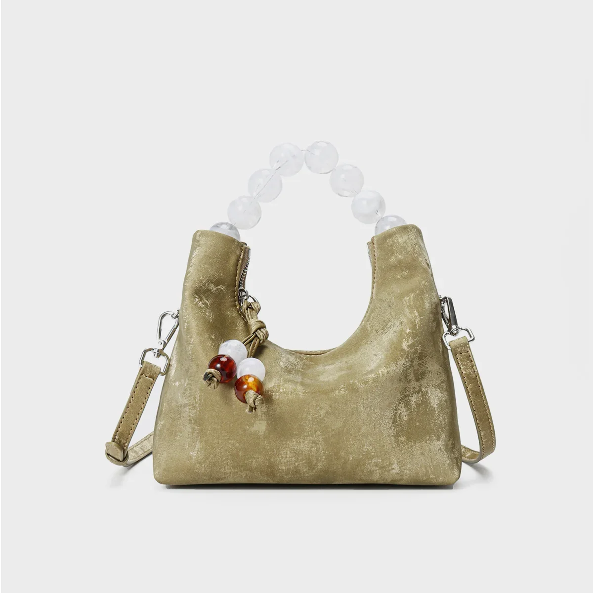 

Атласная сатиновая Высококачественная нишевая Сумочка в китайском стиле, модная женская сумка из натуральной кожи, роскошная дизайнерская сумочка