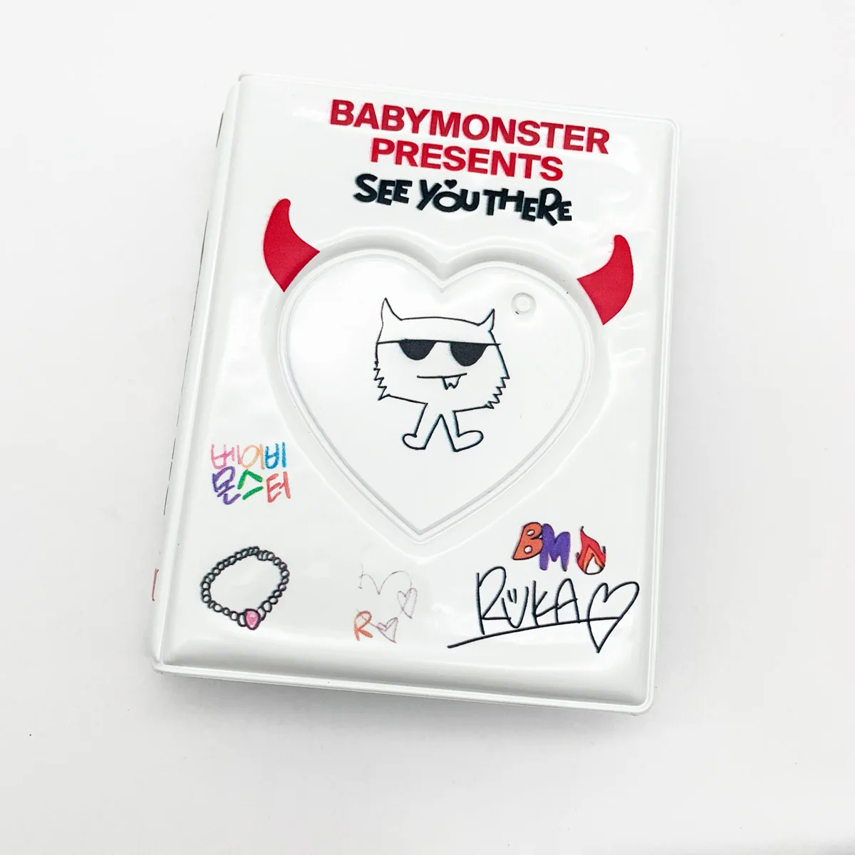 KPOP Babymonster SEE YOU THERE Cartoon Card Albums Ahyeon