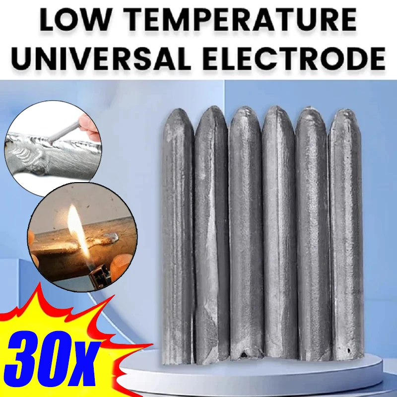 Low Temperature Welding Universal Wire Rod For Metal Aluminum Welding Easy Melt Rods By And Matches 1/3/6/12/15/30 Pcs Welding Rods