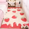 Bedroom Carpet Cartoon Girl New Home Decor Living Room Carpet Rectangular Fluffy Soft Pink Room Decor Rug Baby Play Mat Cute Rug 3