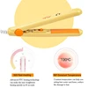 Hair Straightener Ceramic Travel Macaron Mini Curling Bar Straight Roll 2 In 1 Splint Perm Cartoon Portable Electric Curling 2